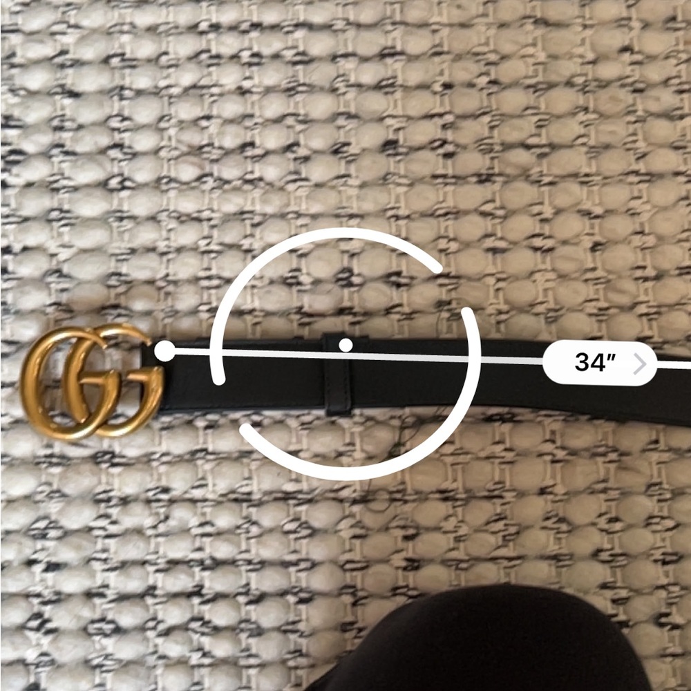 GUCCI Leather Belt - Authentic - Picture 2 of 8